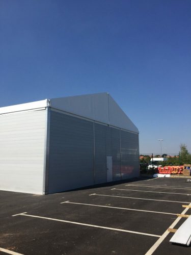 Temporary Building from Temp-re Build